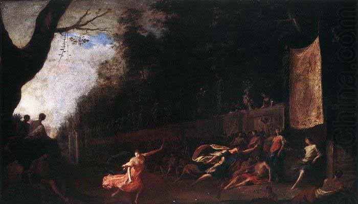 Johann Heinrich Schonfeldt Atalanta and Hippomenes china oil painting image